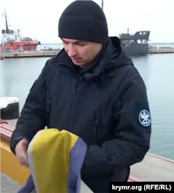 Юрій Федаш зберігає прапор із «Черкас» як цінну реліквію