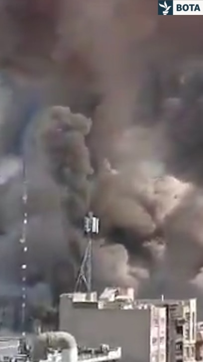 Banorët e Teheranit ndajnë imazhe të shkatërrimit nga sulmet ajrore
