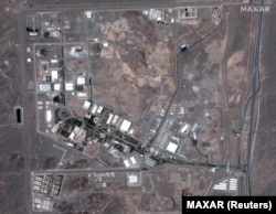 Instalația de îmbogățire a uraniului de la Natanz, înainte de a fi lovită de atacurile aeriene ale SUA, pe 15 iunie 2025.