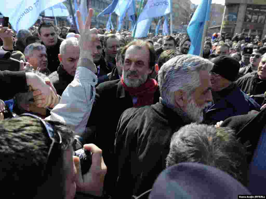 Obeležavanje 20. godišnjice martovskih demonstracija, 9. mart 2011