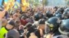 GRAB-Scuffles Outside Ukrainian Parliament