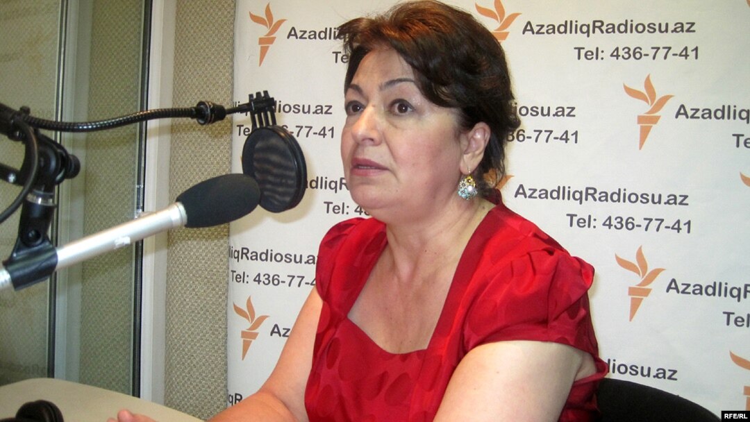 Milli Məclisin insan hüquqları komitəsinin sədri, deputat Rəbiyyət Aslanova (Arxiv foto)
