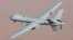 An unmanned U.S. MQ-9 Reaper drone in flight (file photo)