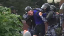 Hapšenja opoziconih demonstranata u Moskvi