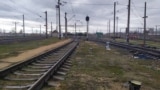 Железнодорожная станция в Джанкое, архивное фото
