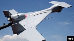Израильский дрон Harop, стоящий на вооружении ВС Азербайджана