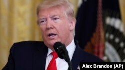 Прэзыдэнт ЗША Дональд Трамп