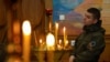 Украиналык аскер Донецк облусунда Пасха жөрөлгөсүнө катышып жатат. 