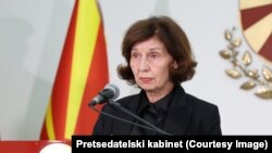 Gordana Silanovska-Davkova, predsjednica Sjeverne Makedonije (fotoarhiv)