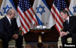 دیدار نخست‌وزیر اسرائیل با آنتونی بلینکن وزیر خارجه آمریکا