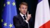 Presidenti i Francës, Emmanuel Macron, gjatë vizitës në Tiranë më 17 tetor 2023.