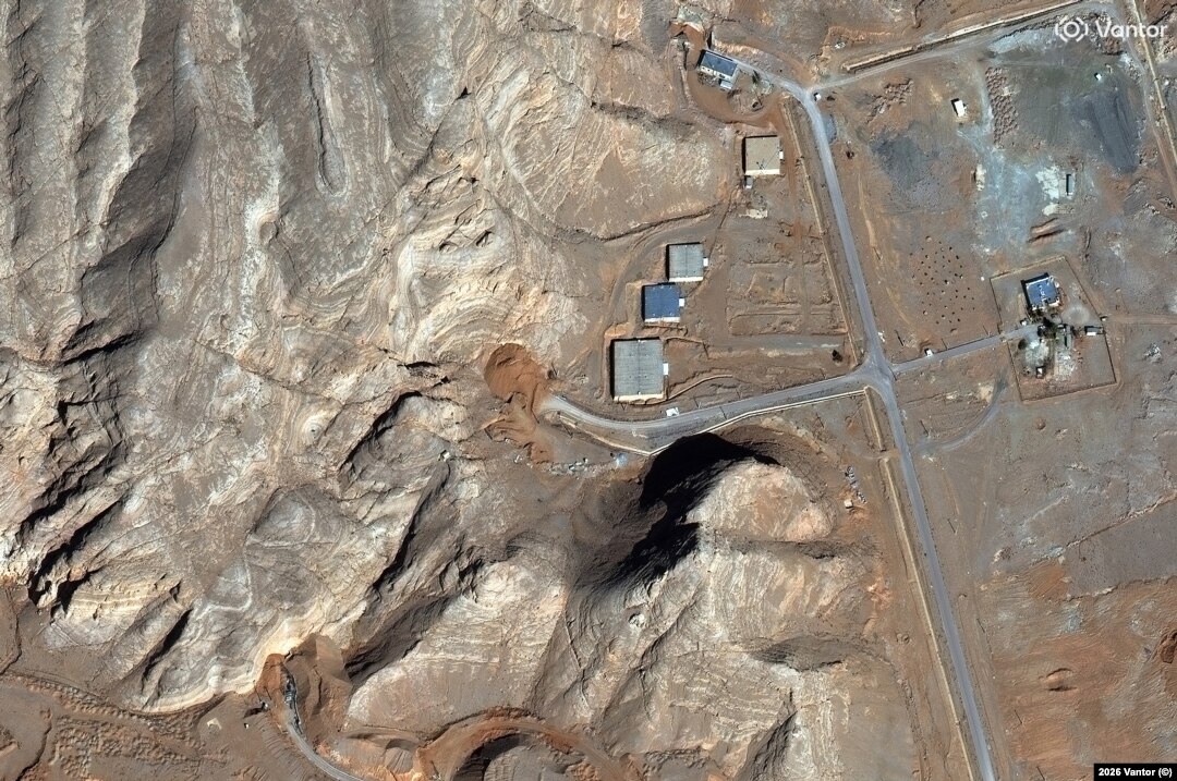 Iran 'Buries' Nuclear Site As Satellite Images Reveal US Military Buildup