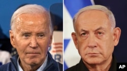 АКШнын президенти Жо Байден жана Израилдин өкмөт башчысы Биньямин Нетаньяху.