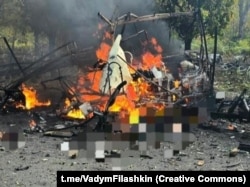 Все що залишилося від маршрутного автобуса у Краматорську. 8 жовтня 2026 року