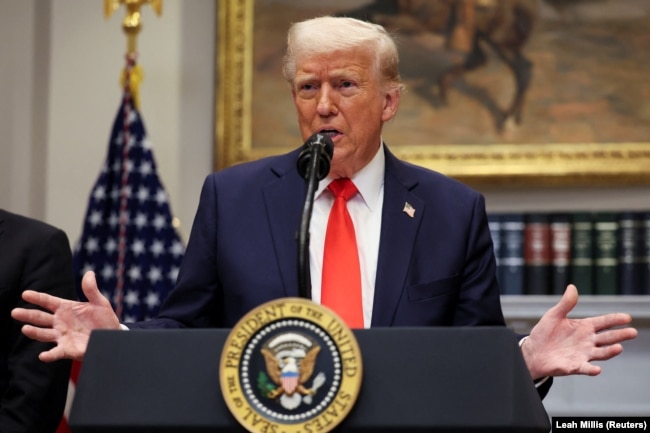 Президент США Дональд Трамп