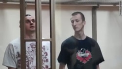 После объявления приговора в суде Сенцов и Кольченко спели Гимн Украины (видео)