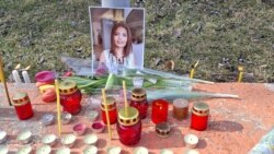 Manifestație în memoria Ludmilei Vartic, Hâncești, 8 martie 2026.