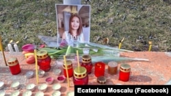 Manifestația în memoria Ludmilei Vartic, Hâncești, 8 martie 2026.