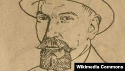 Партрэт Пётры Крачэўскага. Часопіс «На Чужыне», № 1. сакавік 1920 году