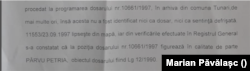 Reprezentanții Judecătoriei Sector 1 susțin că nu există vreo decizie a instanței care s-o facă proprietară pe Veronica Pop