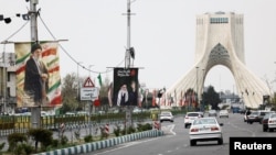 نمایی از میدان آزادی در روزهای جنگ آمریکا و اسرائیل با ایران