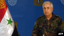 Սիրիայի ԶՈւ գլխավոր շտաբի պետ Ալի Այուբը հայտարարում է սիրիական բանակի լայնամասշտաբ հարձակման մասին, Դամասկոս, 8-ը հոկտեմբերի, 2015թ․