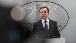 KOSOVO: Prime Minister Albin Kurti
