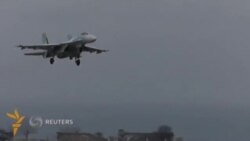 Россия самолëтлари Қримдаги Бельбек аэродромига етиб келди