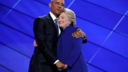 Obama Klintony "aýdyň seçgi" atlandyrýar