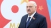 Аляксандар Лукашэнка на парадзе ў Маскве 9 траўня 2026 году