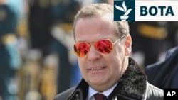 Ish-presidenti rus, Dmitry Medvedev.
