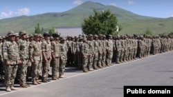 Armenia - Armenian, U.S., French and Greek soldiers begin a joint military exercise at the Zar training ground, June 17, 2026.