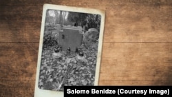 ირენა სხირტლაძის საფლავი ვარშავის სამხედრო სასაფლაოზე