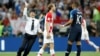 Russia -- pitch invaders during the football world cup final. July 15, 2018