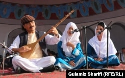 Nowruz celebrations in Bamyan Province. March 2021.