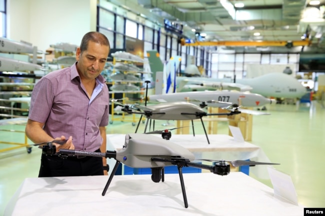 Dronë të kompanisë Elbit Systems, qershor 2018.