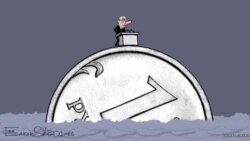 Cartoon Of Putin's State-Of-The-Nation Speech