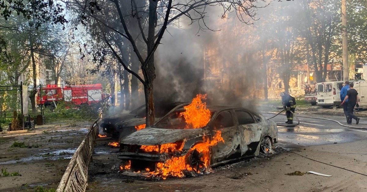 Ukrainian Long-Range Cruise Missiles Target Russian Arms Plant; Russia Bombs Zaporizhzhya, Kramatorsk