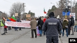 Протест на жители на Варна срещу изсичането на гората на Коджа тепе. 20 февруари 2021 г.