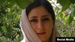 File Photo - Atefeh Rangriz, researcher arrested and sentenced in Iran for participating in May 1, International Labor Day protest.