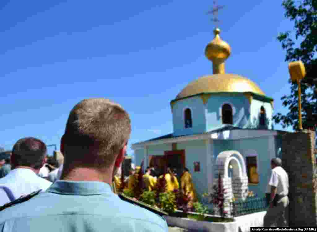 Богослужіння, присвячене відкриттю церкви.