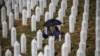 Memorijalno groblje u Potočarima pored Srebrenice na 30. godišnjicu genocida, 11. juli 2025. 