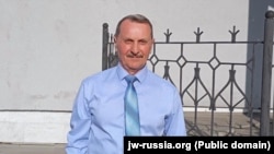 Александр Протасов в день оглашения приговора. Фото: jw-russia.org