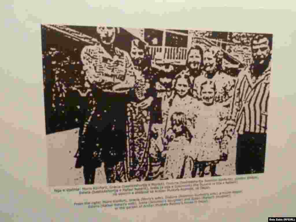 Croatia - Exhibition about the rescue of Jews in Kosovo during the Holocaust, Zagreb, 10Feb2014.