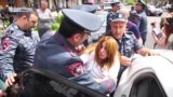 Opposition Candidate Hauled Away By Armenian Police