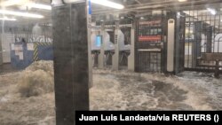 Poplavljen njujorški metro, 14. jula 2025.
