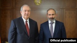 Armen Sarkisian și Niko Pașinian