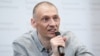 Сяргей Ціханоўскі на прэс-канфэрэнцыі ў Вільні 22 чэрвеня 2025