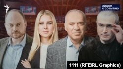 Коллаж: Кара-Мурза, Соболь, Каспаров, Ходорковский