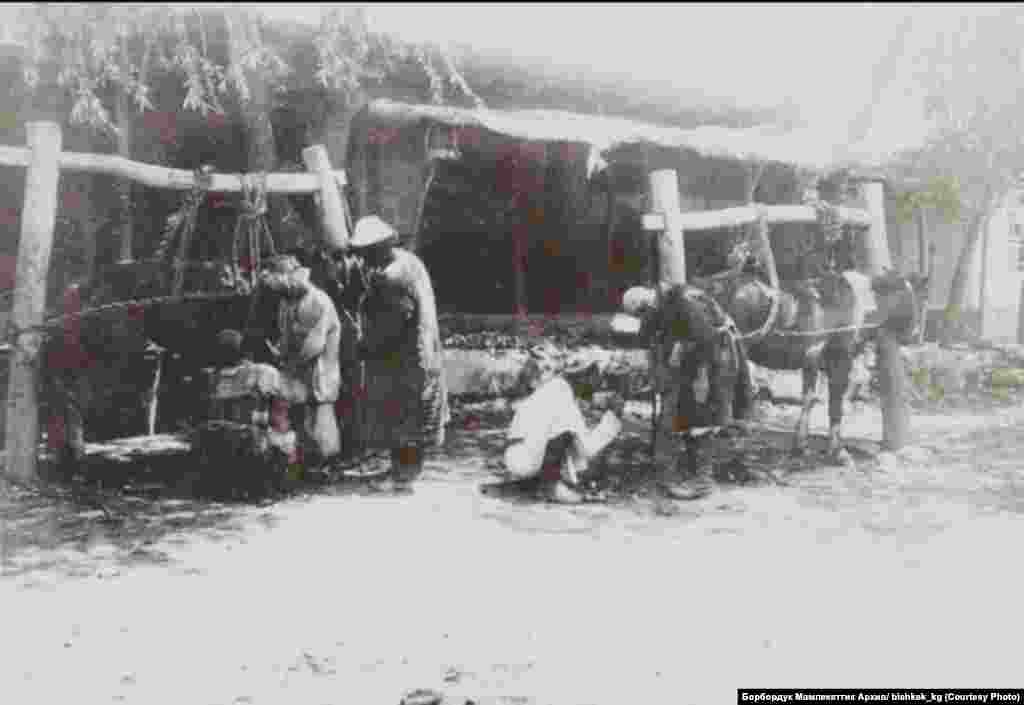 Пишпек шаары. 1900-жылдардын башы. (Сүрөттөр bishkek.kg инстаграмм баракчасынан алынды.)